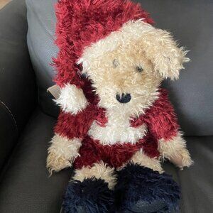 Vintage Boyds Bears Sandy Santa Claus Weighted Legs with Tag 17"!